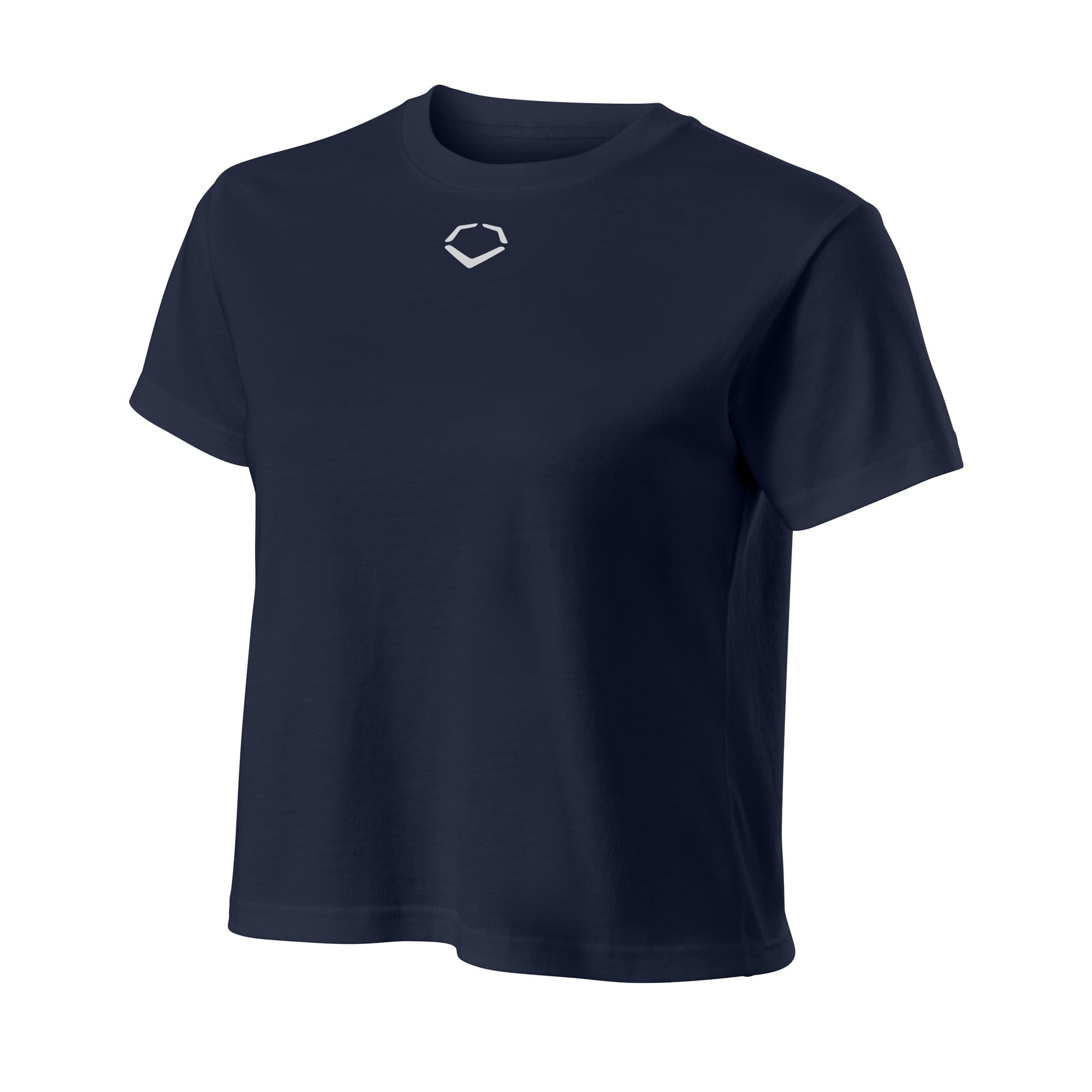 Photo 1 of EvoShield Women's Cotton Crop Tee Shirts, Navy S 