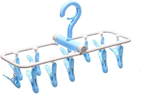 Amazon Co Jp 洗濯ハンガー 折畳み式 干し分けハンガー 洗濯 小物 干す 角ハンガー 旅行 携帯 ハンガー10個ピンチ コンパクト収納 ホーム キッチン