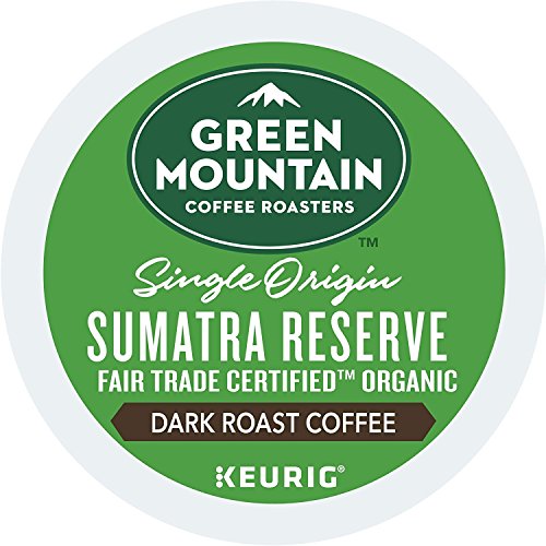Green Mountain Coffee Roasters Single-Serve K-Cup Pods (Sumatran Reserve, 100-Count)