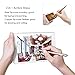 Active Stylus Pen, Ciscle Electronic Stylus, 2 in 1 Precision Series with 1.6mm Fine Point Copper Tip and Mesh Tip, for Touch Screen Devices (iPad/iPhone/Andriod or More) -Rose Gold
