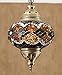 Turkish Moroccan Mosaic Glass Handmade Ceiling Pendant Fixture Hanging Lamp Light,7