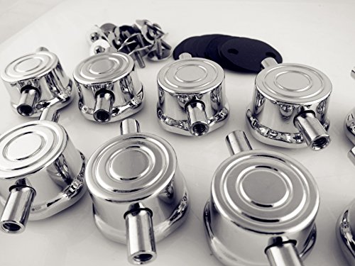 Goedrum 10 Double End Tom Drum Lugs with Mounting Screws