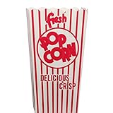 Snappy Popcorn 44E Open-Top Popcorn Box, 100/Case