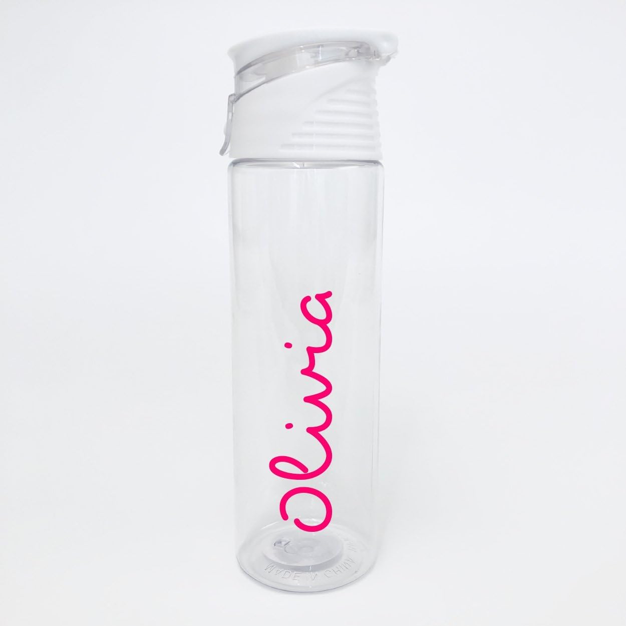 Love Island Text Personalised Name Water Bottle Sticker Custom Decal Transfer