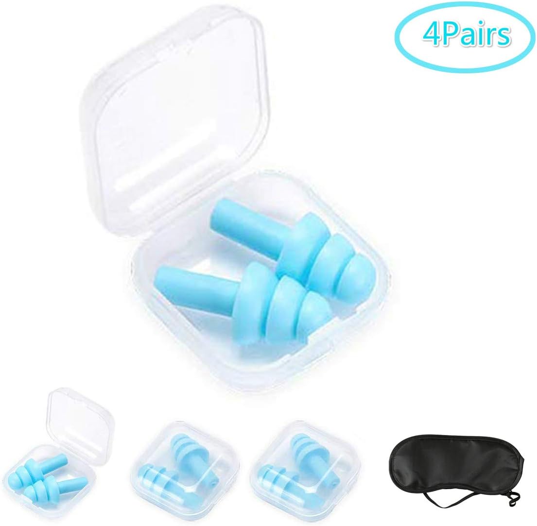 Reusable Silicone Ear Plugs Etobuy Comfortable Ear