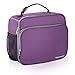 SEEHONOR Insulated Lunch Box Thermal Durable Reusable Lunch Bag Lunch Tote Bag Bento Bag Soft Bag for Women Office Work School Picnic Hiking Beach,Purple