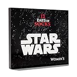 12 Days of Socks Advent Calendar Women's Star Wars Princess Leia Casual Socks (Size 4-10)