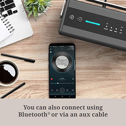 Century Internet Radio | Smart Wi-Fi Speaker with Alexa | Bluetooth | Smart Home Control | Multi-Room | News and Sport Updates (Charcoal) - Thumbnail 4