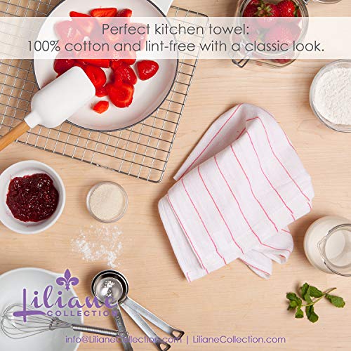 13 Glass Towels 16" x 27" Commercial Grade 100 Cotton Kitchen Towels
