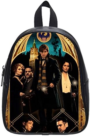 DONGMEN INSTALL AND EASY TO CARRY Easter Dress Wear &amp; Slim &amp;Dapper Fantastic Beasts And Where To Find Them PU Custom School Backpack(Medium)