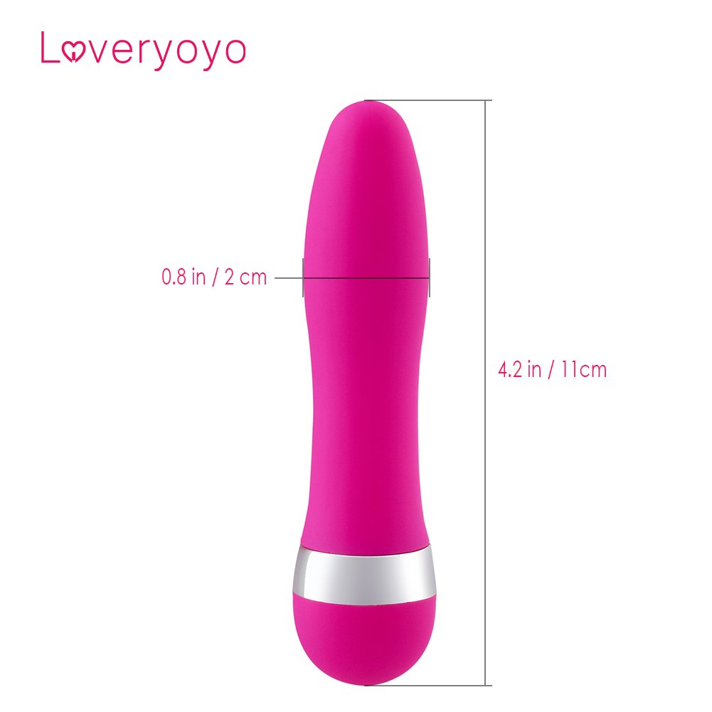 Bullet Vibrator Loveryoyo Mini Bullet Shape Waterproof Multispeed Pocketable Vibration G-spot Massager Sex Toy for Women