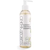 Cinema Secrets Vegan Makeup Brush Cleaner - Sponge &amp; Makeup Brush Shampoo for Deep Cleansing - Removes Build-Up &amp; Stains - Gentle &amp; Cruelty-Free Beauty Tools Accessories (6 oz)