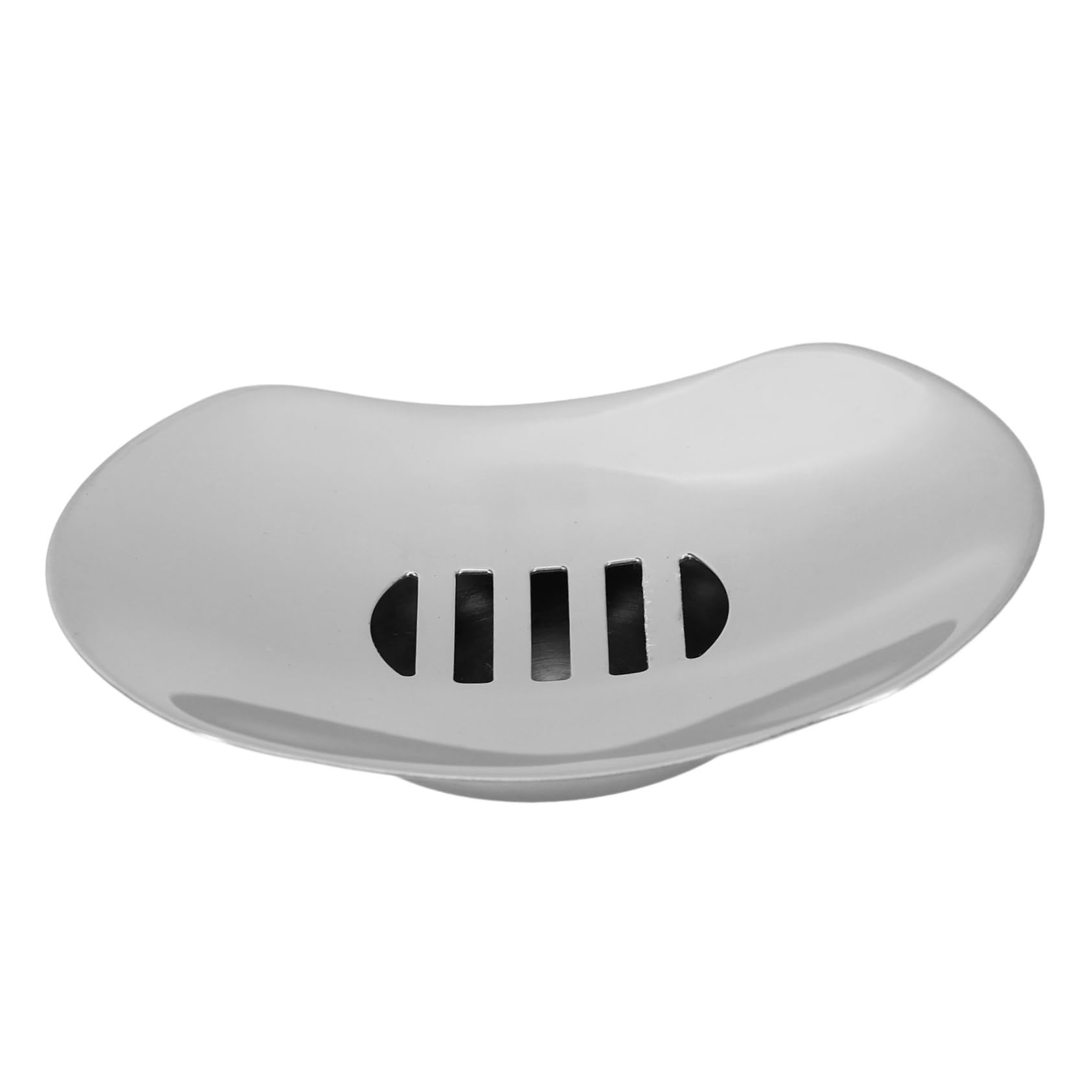 DOITOOL Tray Steel Container Stainless Steel Bar Soap Dish Holder with Draining Tray Bathroom Shower Soap Dishes Stainless