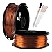 Silk Shiny Metallic Copper PLA 3D Printer Filament, 1.75mm 1KG 2.2LBS Silk Metal Copper Feeling PLA Widely Compatible for FDM 3D Printer by TTYT3D