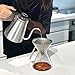 ovalware Pour Over Coffee Maker Set | 17oz / 0.5L Borosilicate Carafe with 304 Stainless Steel Filter and Precision Measuring Cup | Glass Coffee Dripper for Home Brewing