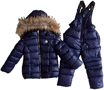 STIME 2017 Children's Plush Ski Suit, Baby Boys and Girls Snowsuit, Cotton Suit Down Set US Size 90