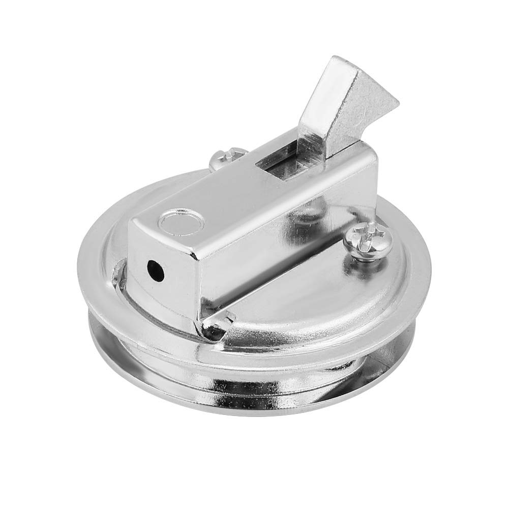 Flush Pull Hatch Slam Latch 1.8 inch Boat Flush Pull Latch Corrosion Resistance with Stainless Steel Ring Handle