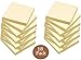 1InTheOffice Sticky Notes Yellow, Sticky Notes 3x3, Self Stick, 18/Pack = 100 Sheet/Pack