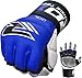 RDX Cow Hide Leather MMA Grappling Gloves Cage Fighting UFC Sparring Glove Training T1