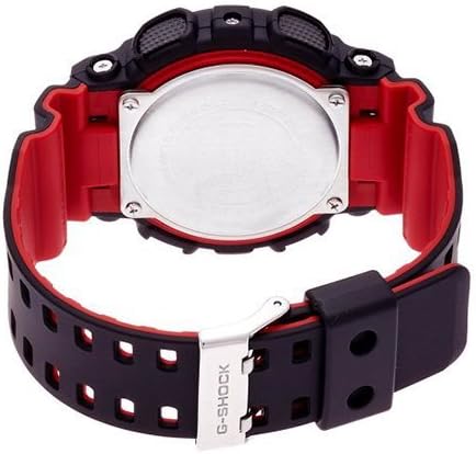 g shock black and red series