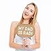 Big Dot of Happiness My Dad is Rad - Father's Day Photo Booth Props Kit - 20 Count