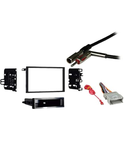 Absolute USA ABS99-4000 DIN Aftermarket Stereo Harness Radio Dash Kit – absoluteusa