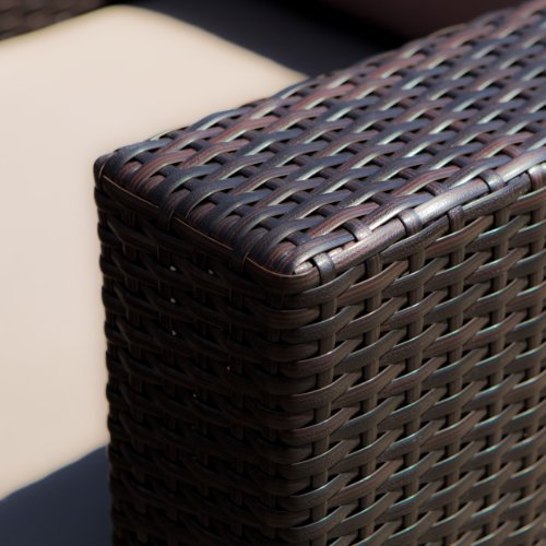 Best Selling Venice PE Wicker 4-Piece Outdoor Sofa Set - Thumbnail 2