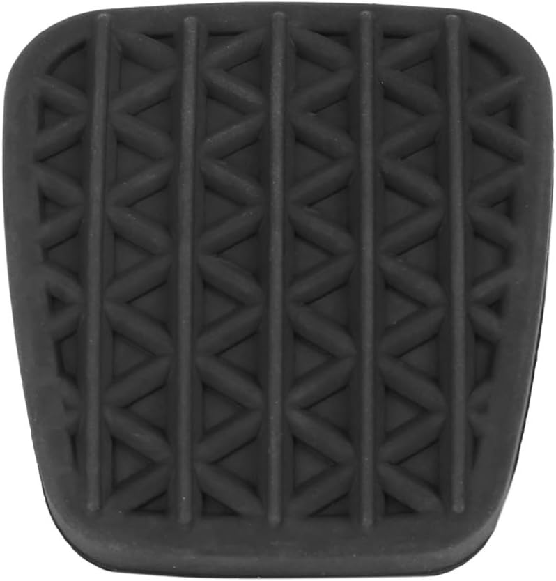 X AUTOHAUX Pair Car Brake Clutch Pedal Pad Rubber Cover Replacement 90498309, black, 14 x 10 x 2.5 cm - Image 5