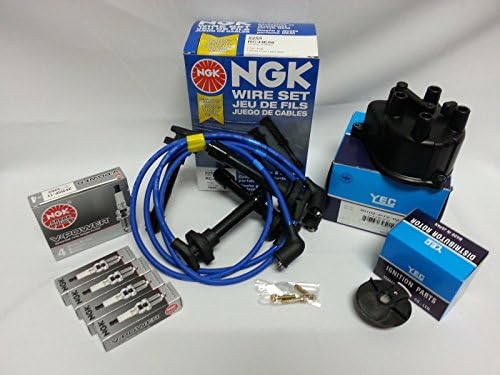 1996-2000 Honda Civic CX DX LX EX 1.6L Tune Up Kit With NGK V-Power Plugs