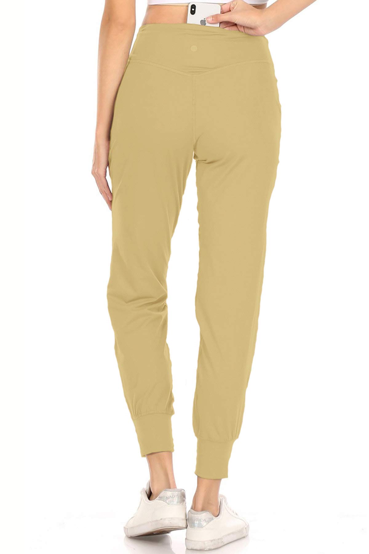 Leggings Depot Women's ActiveFlex Slim-fit Jogger Pants with