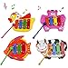 Baby Toys,Haoricu 1 pc Kids Baby Musical Educational Animal Print Developmental Music Bell Toy 4 Tone