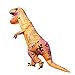 T-Rex Dinosaur Inflatable Costume for Unisex Adults Teens Blowup Fancy Outfit