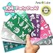 104 No Mess Foolproof Face & Body Paint Stencils - No Art Skills Required Designs - for Kids Ages 3 Upwards by Ava and Frank. Easy Fun for Birthday Parties, Events, Christmas, or as a Gift