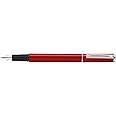 Sheaffer Pop Glossy Red Fountain Pen with Chrome Trim and Medium Nib