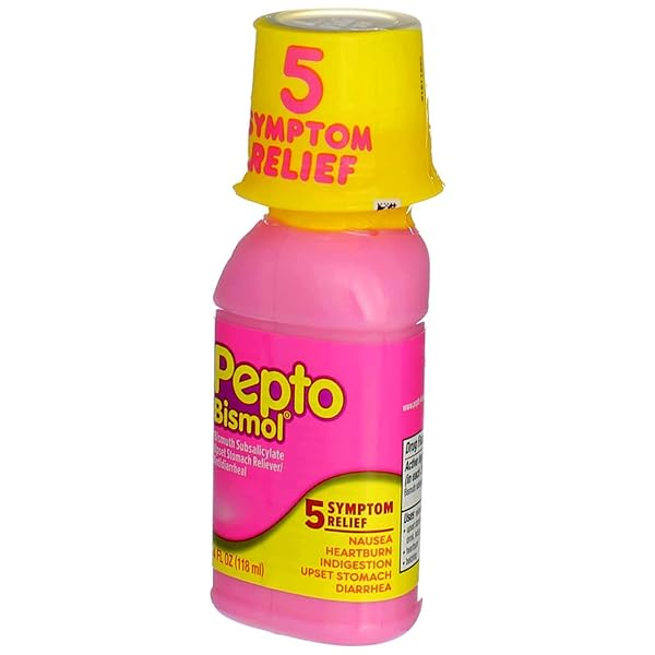 PEPTO-BISMOL LIQUID ORIGINAL – 4 OZ, PACK OF 5
