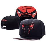 Isymeotu-TY Unisex Adjustable Fashion Leisure Baseball Hat Chicago Bulls Snapback Dual Colour Cap