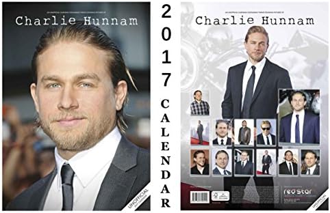 Charlie Hunnam 2017 Calendar + Charlie Hunnam Fridge Magnet