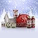 Birthday Gifts from Son, Home Spa Gift Basket, 8pc Bath & Body Set for Women & Men, Exotic Pomegranate Scent, Shower Gel, Bubble Bath, Lotion, Bath Salt, Body Scrub, Towel, Cosmetic Bag & Wood Case