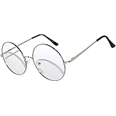 OWL Round Retro Vintage Circle Style Sunglasses Colored Metal Frame Small frame 43 mm and 55 mm