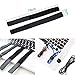 VCZHS 50 PCS Reusable Fastening Cable Ties, Microfiber Cloth 6-Inch Hook and Loop Cord Ties for Tablet Laptop PC TV Home Office Electronics Wire -5 Color