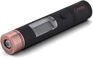 CHEER MODA Digitales Infrarot Weinthermometer,berührungsloses Messen,Robustes Metallgehäuse
