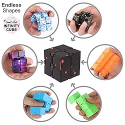 SMALL FISH Fidget Infinity Cube - Built-in Metal