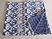 Crafts Creation Ikat Throw Kantha Quilt Ralli Gudari Kantha Quilt Blanket Bedding Bedspread By Monika Enterprises