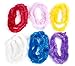Neliblu Hawaiian Leis - Tropical Luau Party Supplies Lei Assortment, Bulk Pack of 36; Luau Party Decoration Supplies and Favors (3 Dozen Leis)