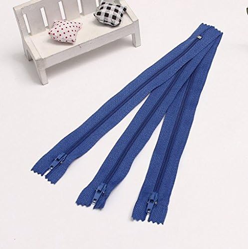5pcs Coil Lace Zipper Zippers + Puller for Tailor Sewer Craft Bag Wholesale