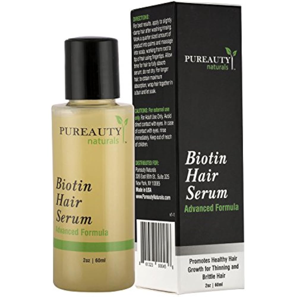 Biotin Hair Growth Serum Advanced Topical Formula Help Healthy