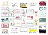 30 Kindness and Love Quote Note Cards for Sharing. Blank Back for Writing. Gloss Stock. Gifts for all Occasions.&nbsp;