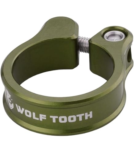 Amazon.com : Wolf Tooth Anodized Seatpost Clamp : Sports & Outdoors