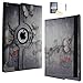 iPad 2 Case, iPad 3 Case, iPad 4 Case, JYtrend (R) Rotating Stand Smart Case Cover Magnetic Auto Wake Up/Sleep For iPad 2/3/4 A1395 A1396 A1397 A1403 A1416 A1430 A1458 A1459  A1460 (Butterfly)