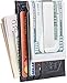 Mens Money Clip Wallet - Front Pocket Wallet - RFID Black Genuine Leather